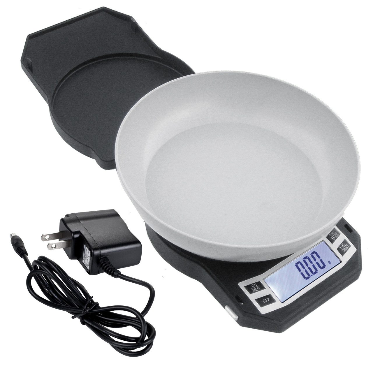 Greater Goods Gray Food Scale - Digital Display Shows Weight in Grams,  Ounces, M