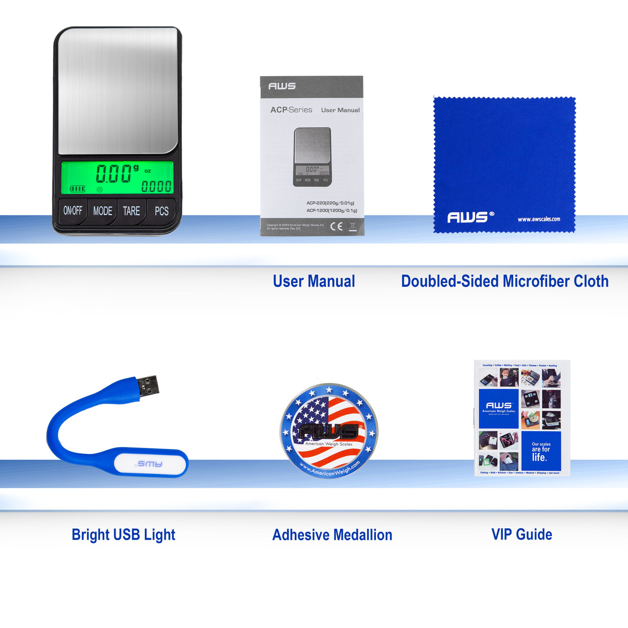 AWS ACPRO-500 Digital Scale – CLOUD 9 SMOKE CO.