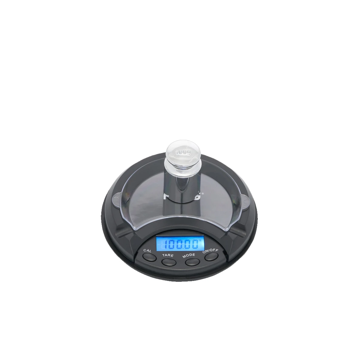 Travel-size digital pocket weighing scale