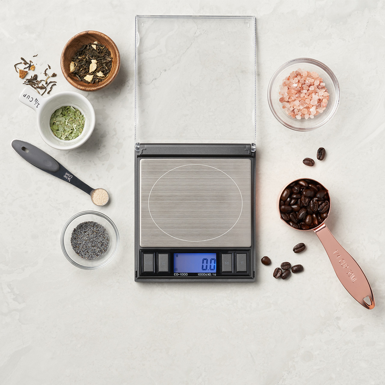 American Weigh Scales Cd Mini Series Compact Stainless Steel