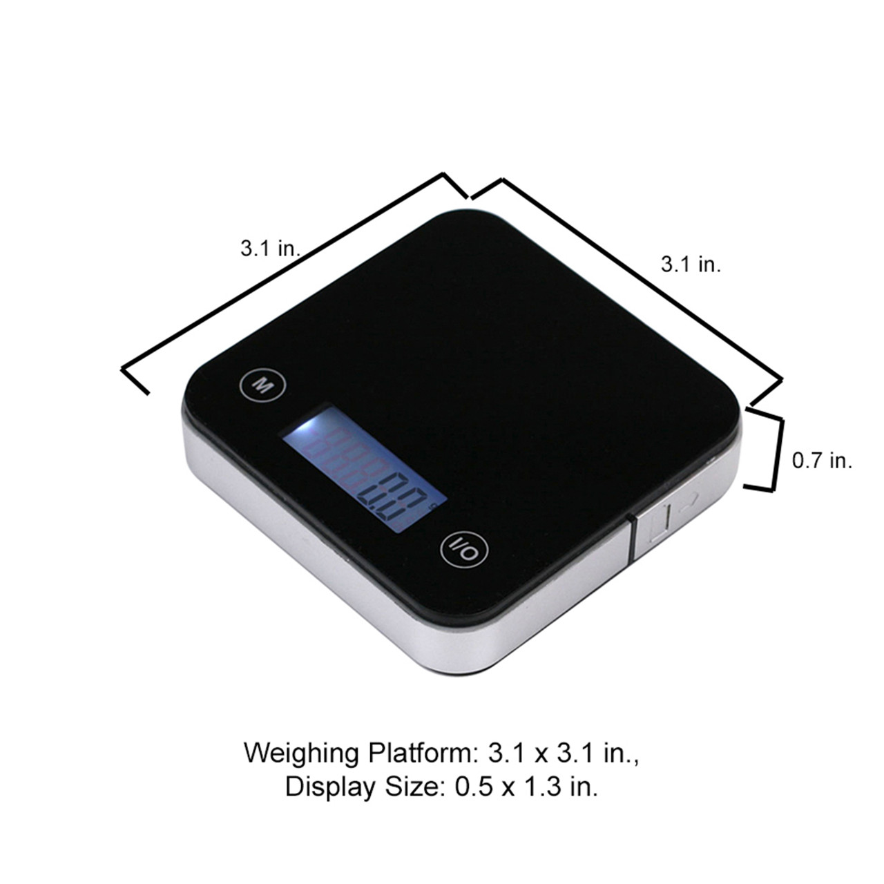 AWS-1kg Digital Scale  AWS Pocket Scales On Sale at Cloud 9 Smoke