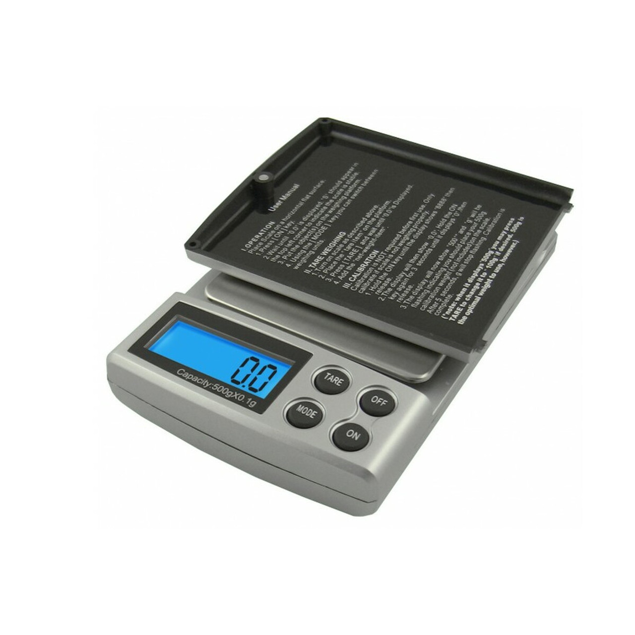 Carolina Electronic Pocket Scale, 500 x 0.1 G 702357