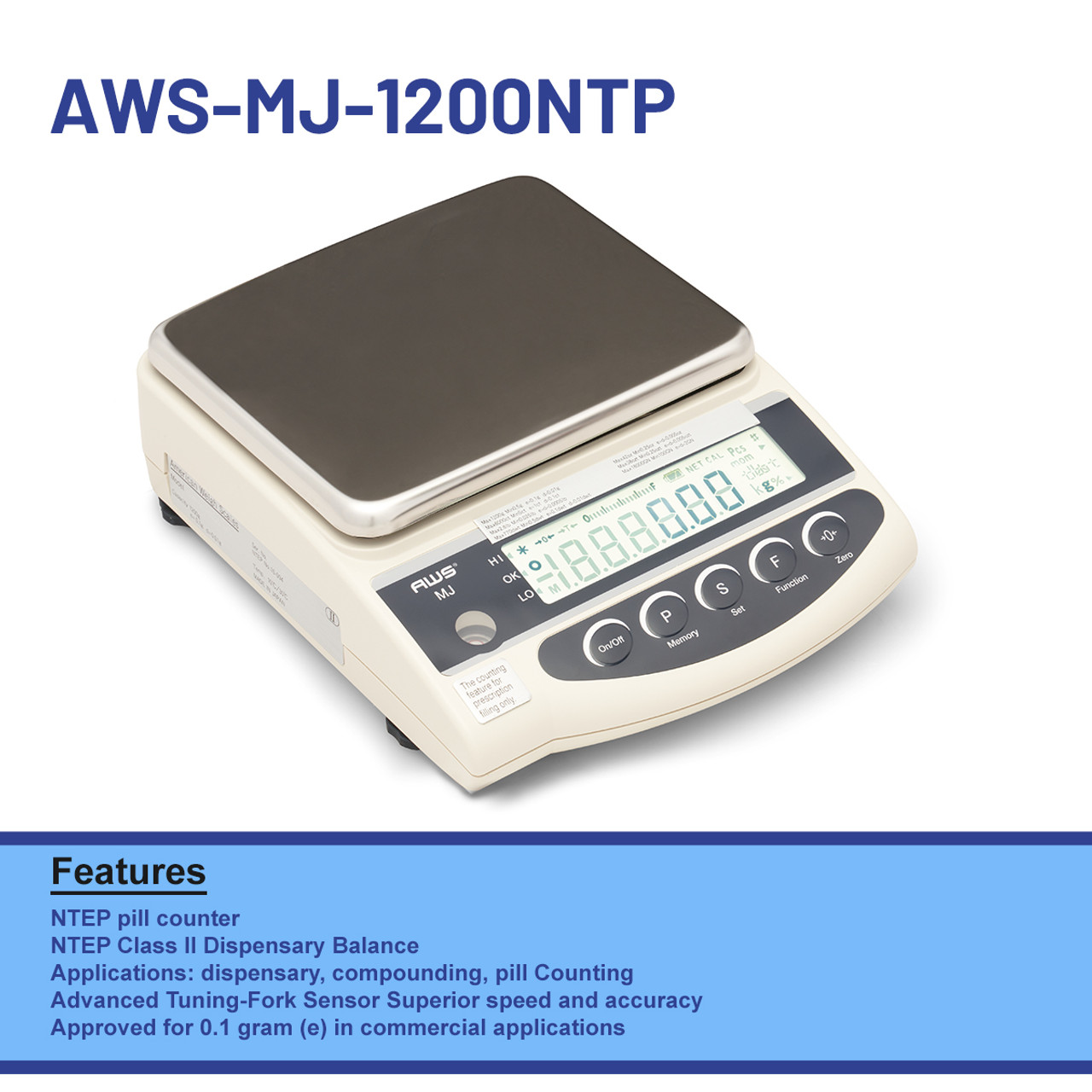 AWS Milligram Scale (100g) · Create Your Own Supplement