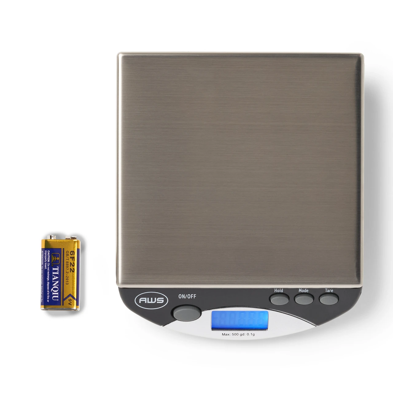 Portable mini pocket scale with protective cover