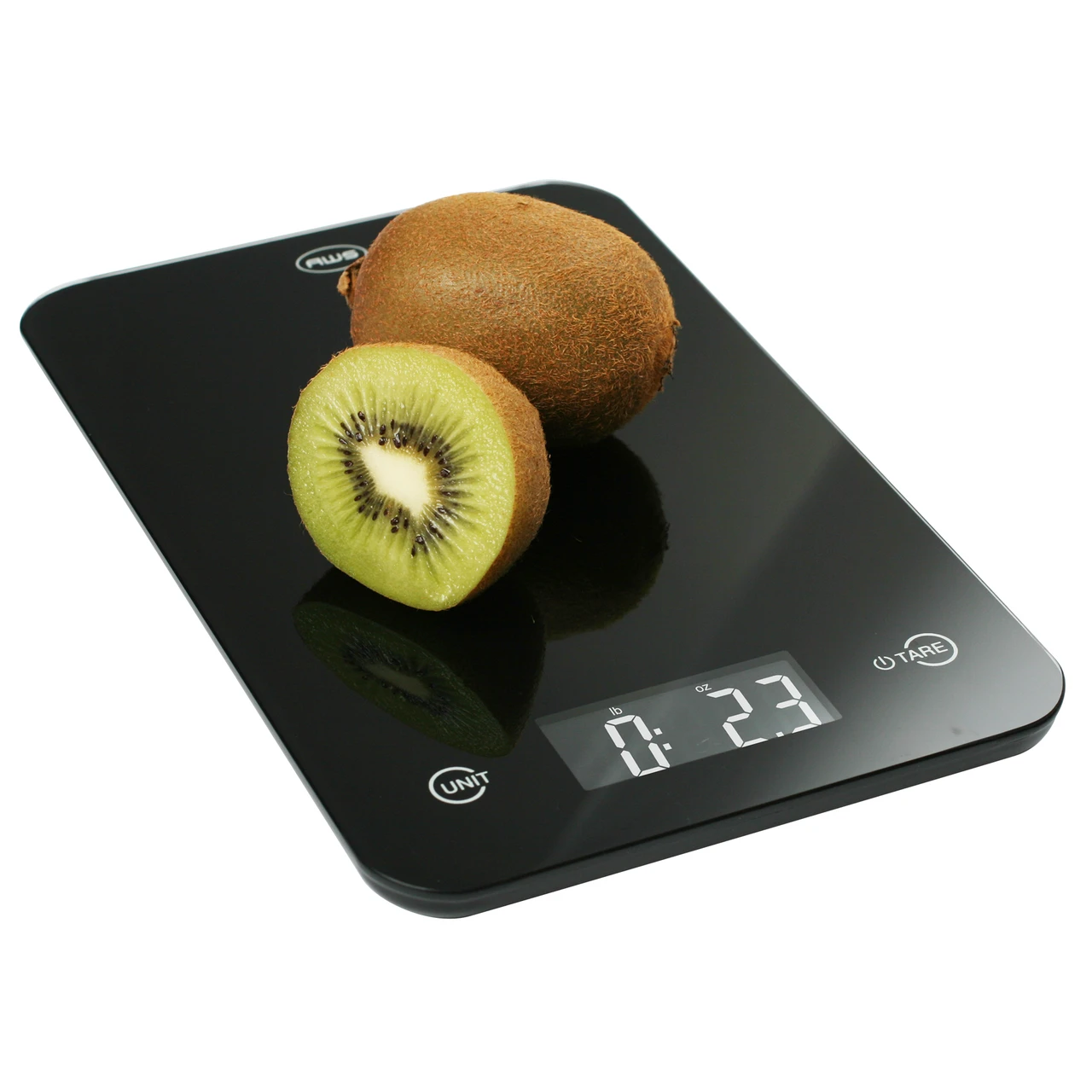 Precision pocket scale with LCD backlit display