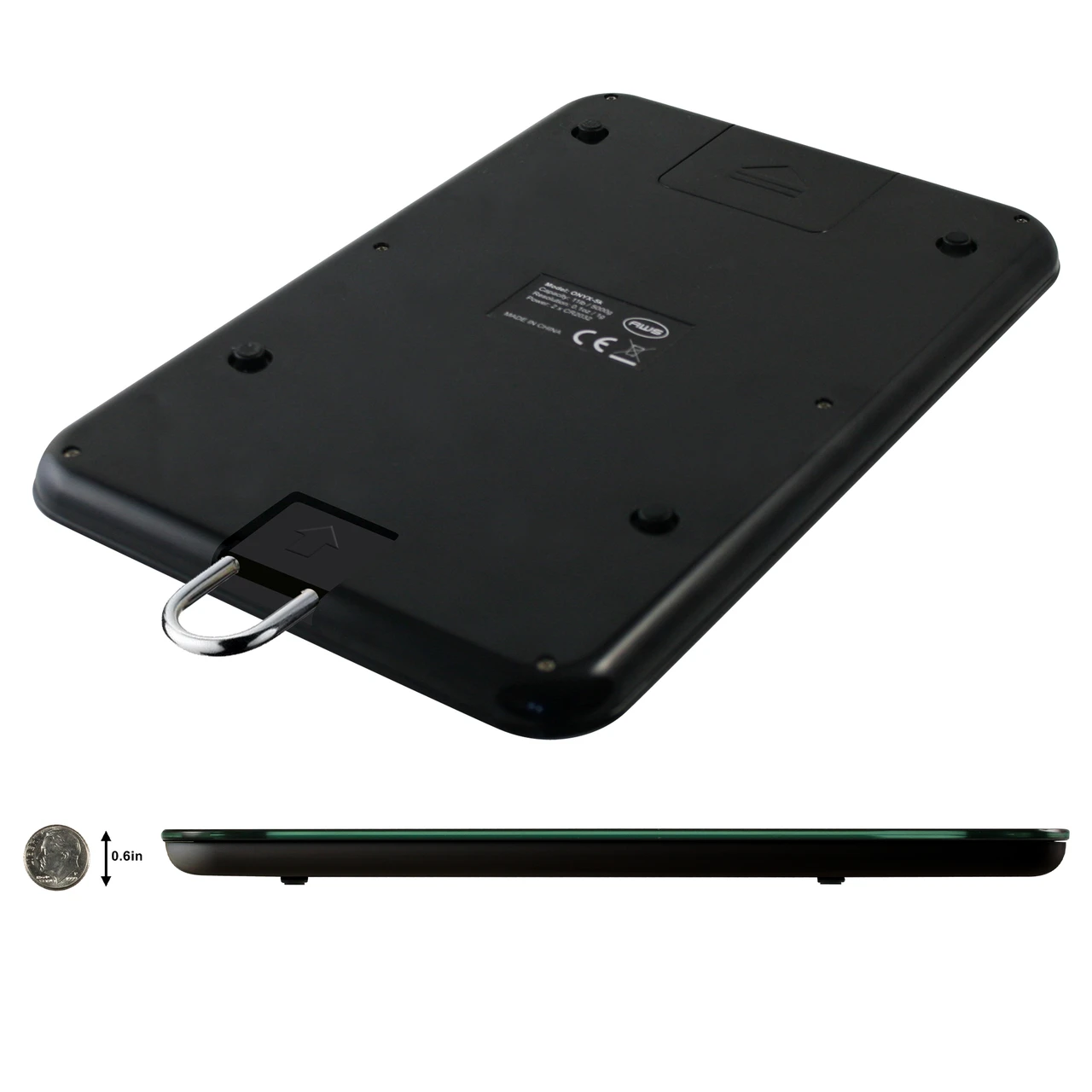 Portable mini pocket scale with protective cover
