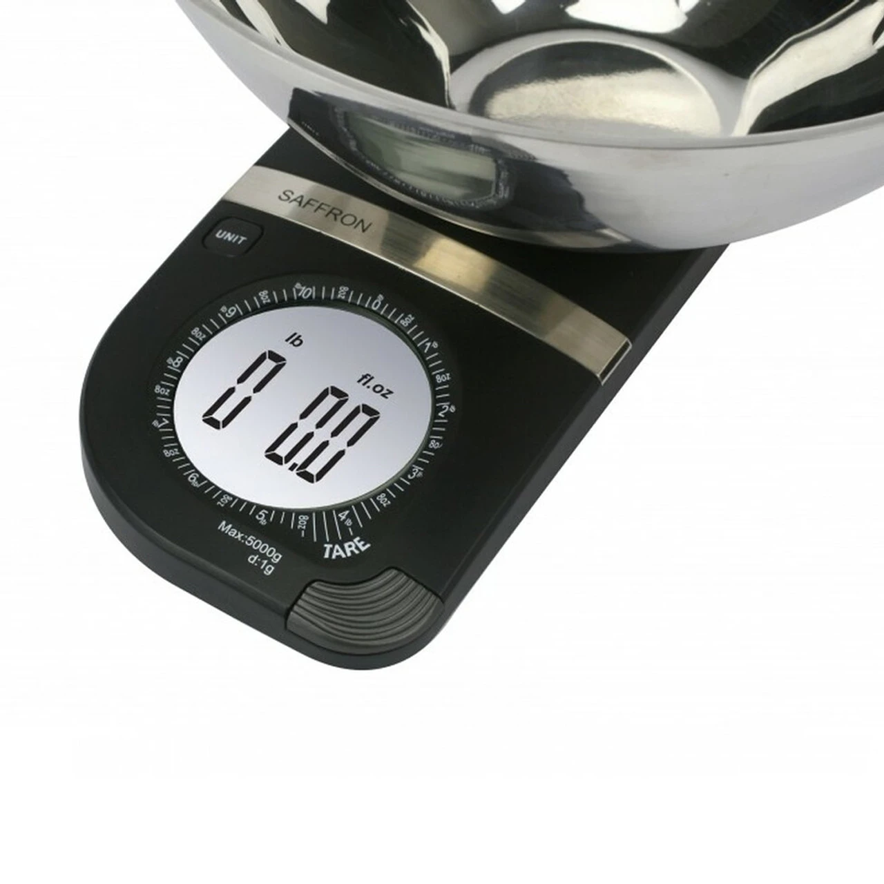 Precision pocket scale with LCD backlit display