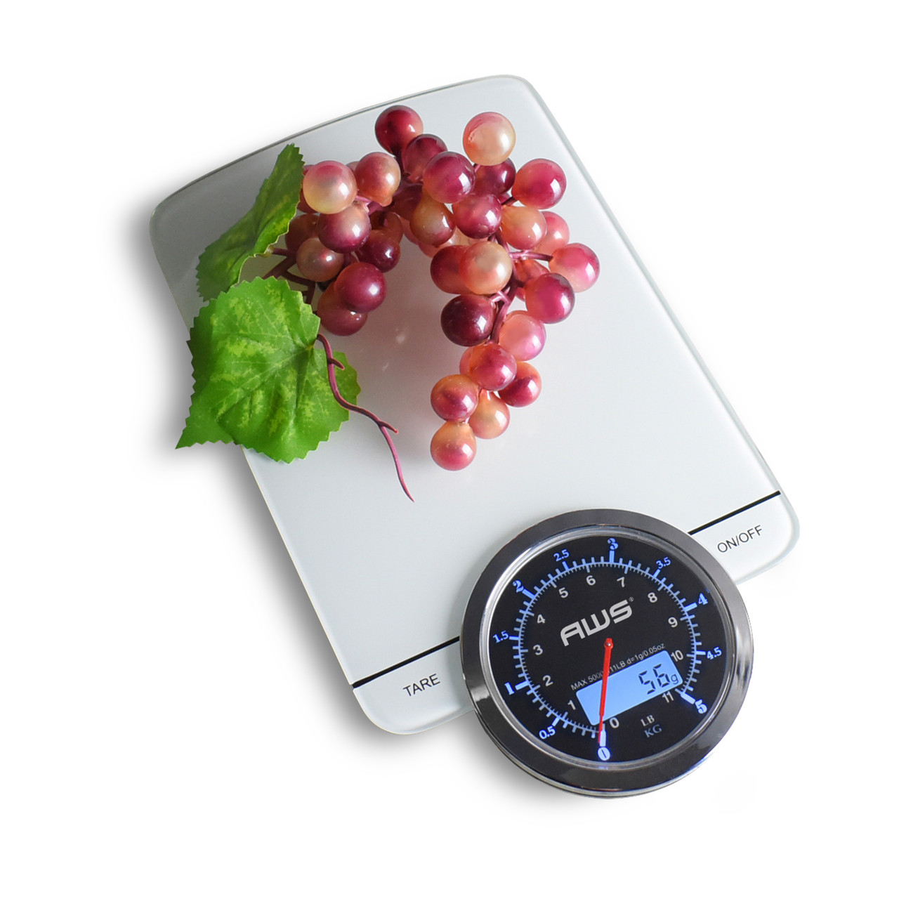 VINTAGE-5K DUAL DISPLAY KITCHEN SCALE 5000G X 1G | AWScales