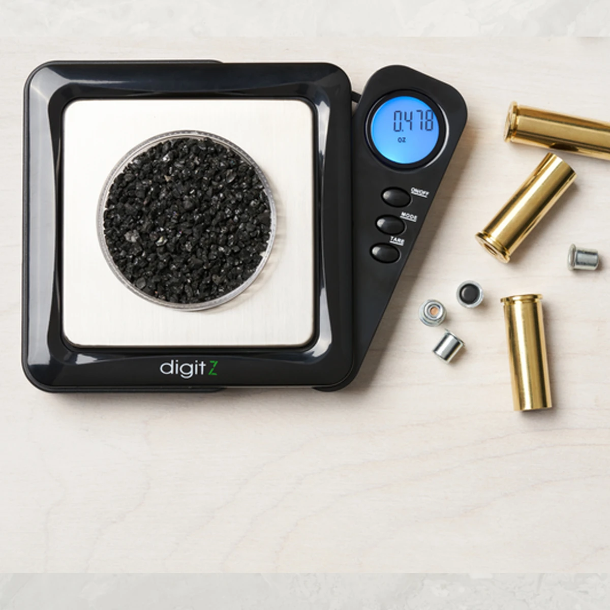 Travel-size digital pocket weighing scale