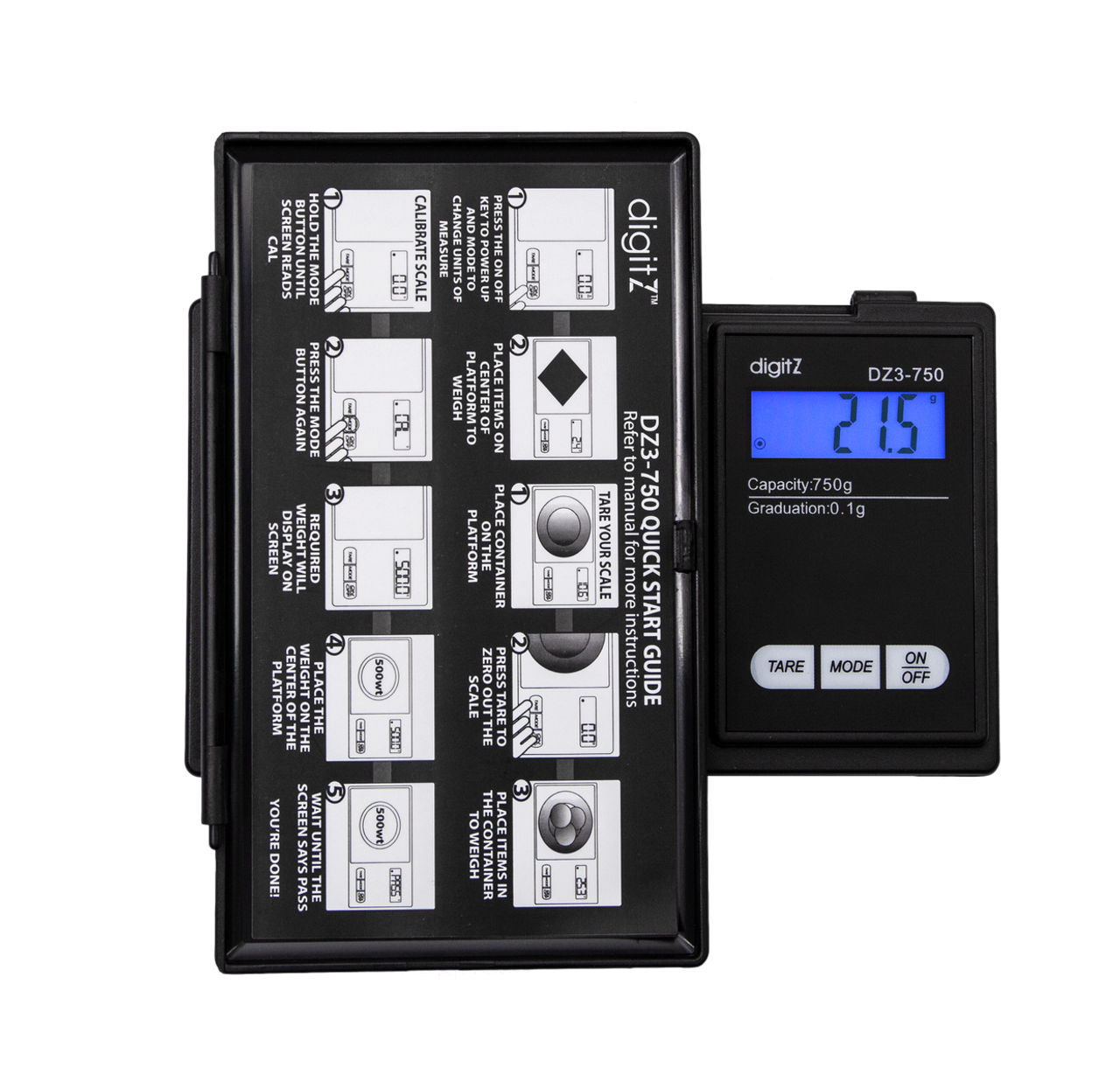 DZ3750g Digital Pocket Scale 750G X 0.1G
