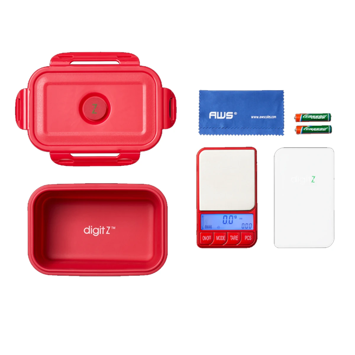 Portable mini pocket scale with protective cover