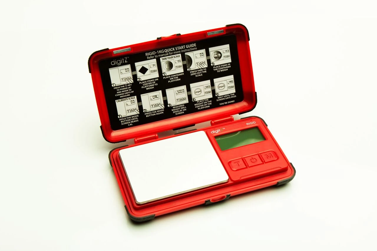 Rigid1200g Digital Pocket Scale