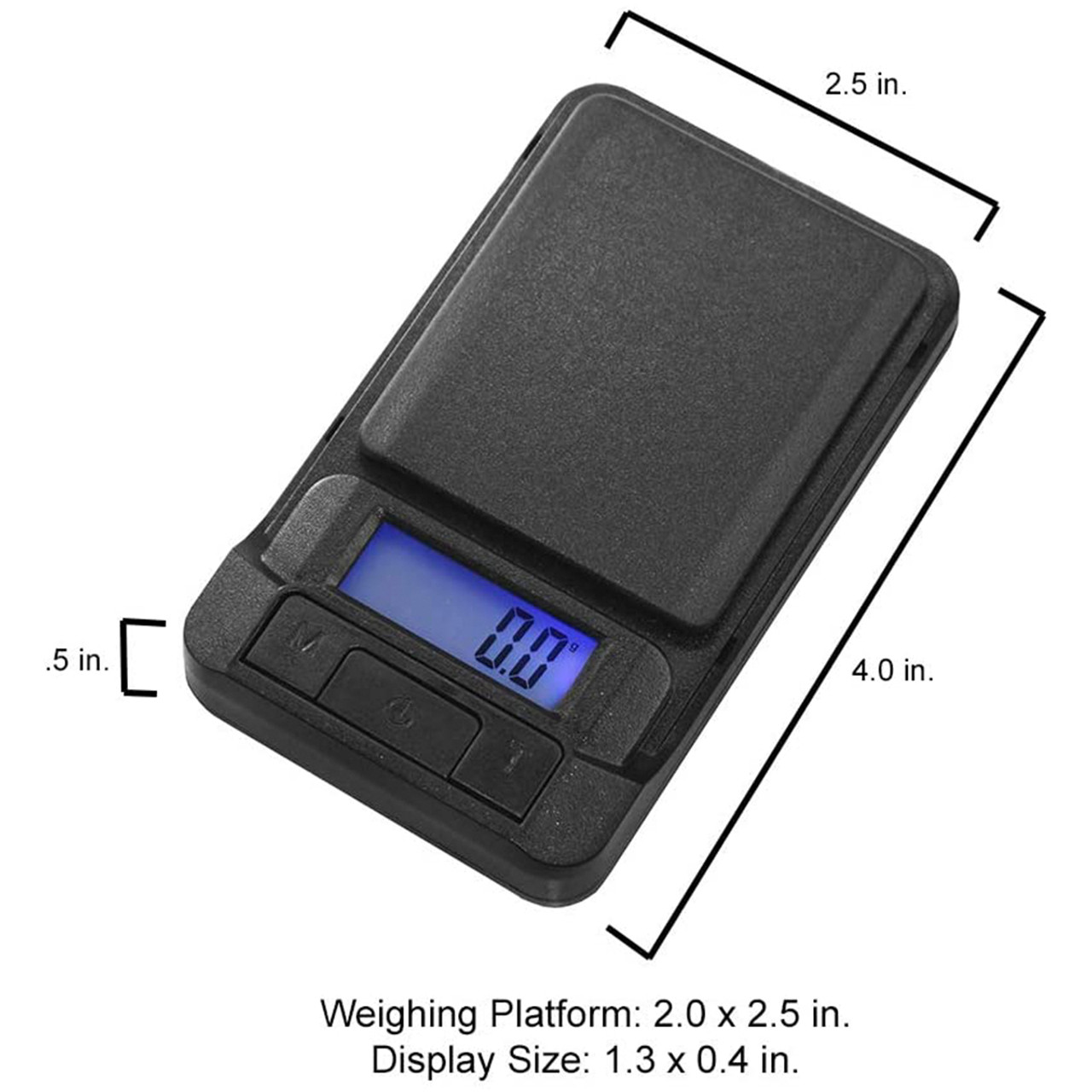 100g x 0.01g Digital Pocket Scale, Size: One Size