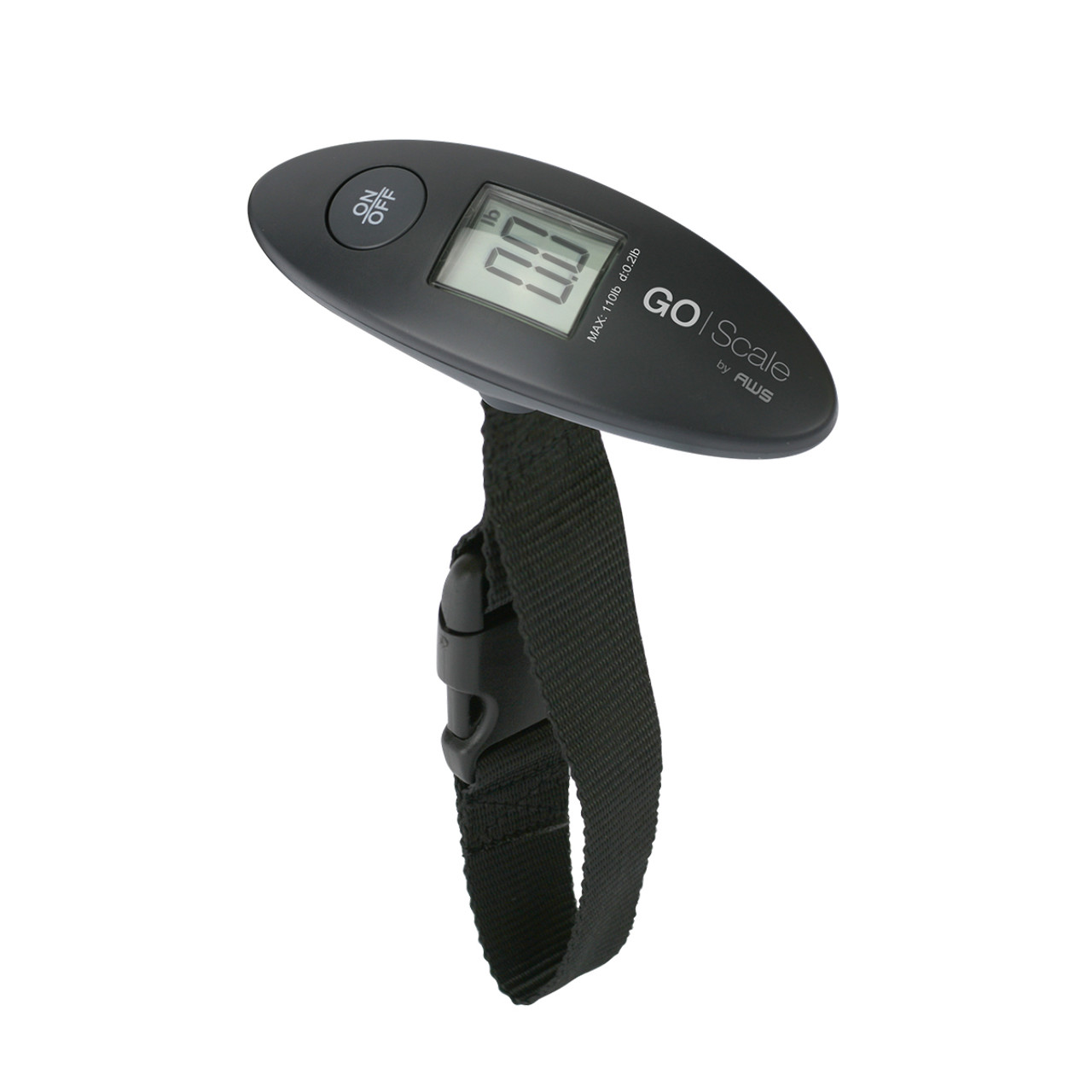 Truweigh Force Digital Hanging Scale w/ Hook - 110lb x 0.05lb - Black