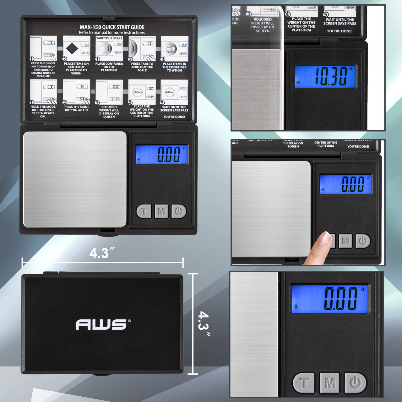MAX 700g Digital Pocket Scale | AWScales