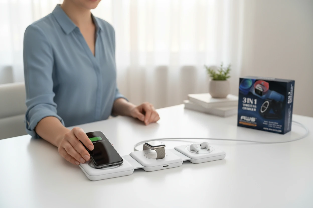 American Weigh Scales 3-in-1 Charger