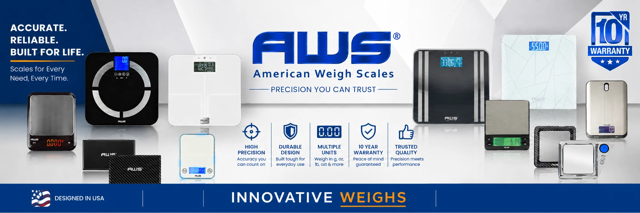 Digital Scales, Pocket, Kitchen & Bathroom Scales - AWScales