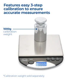 AMW-1000 COMPACT DIGITAL BENCH SCALE, 1KG X 0.1G