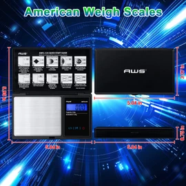AWS 220g Digital Pocket Scale Series
