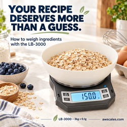 1500g x 0.1g vs 3000g x 0.1g Scale: Capacity and Precision Compared