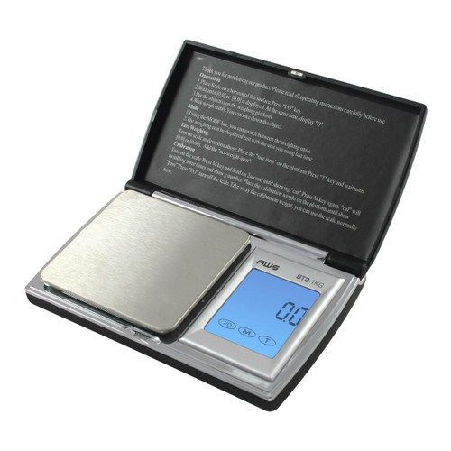 American Weigh Scales - Balanza de cocina digital, ninguno , Negro