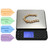 Compact pocket scale with stainless steel platform