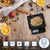 Rechargeable digital pocket scale with USB cable