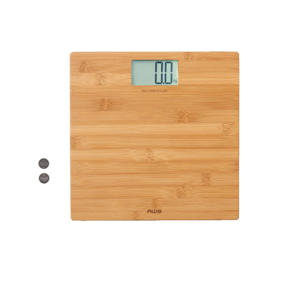 QUANTUM-2K DIGITAL BMI BATHROOM SCALE 330LBS - American Weigh Scales