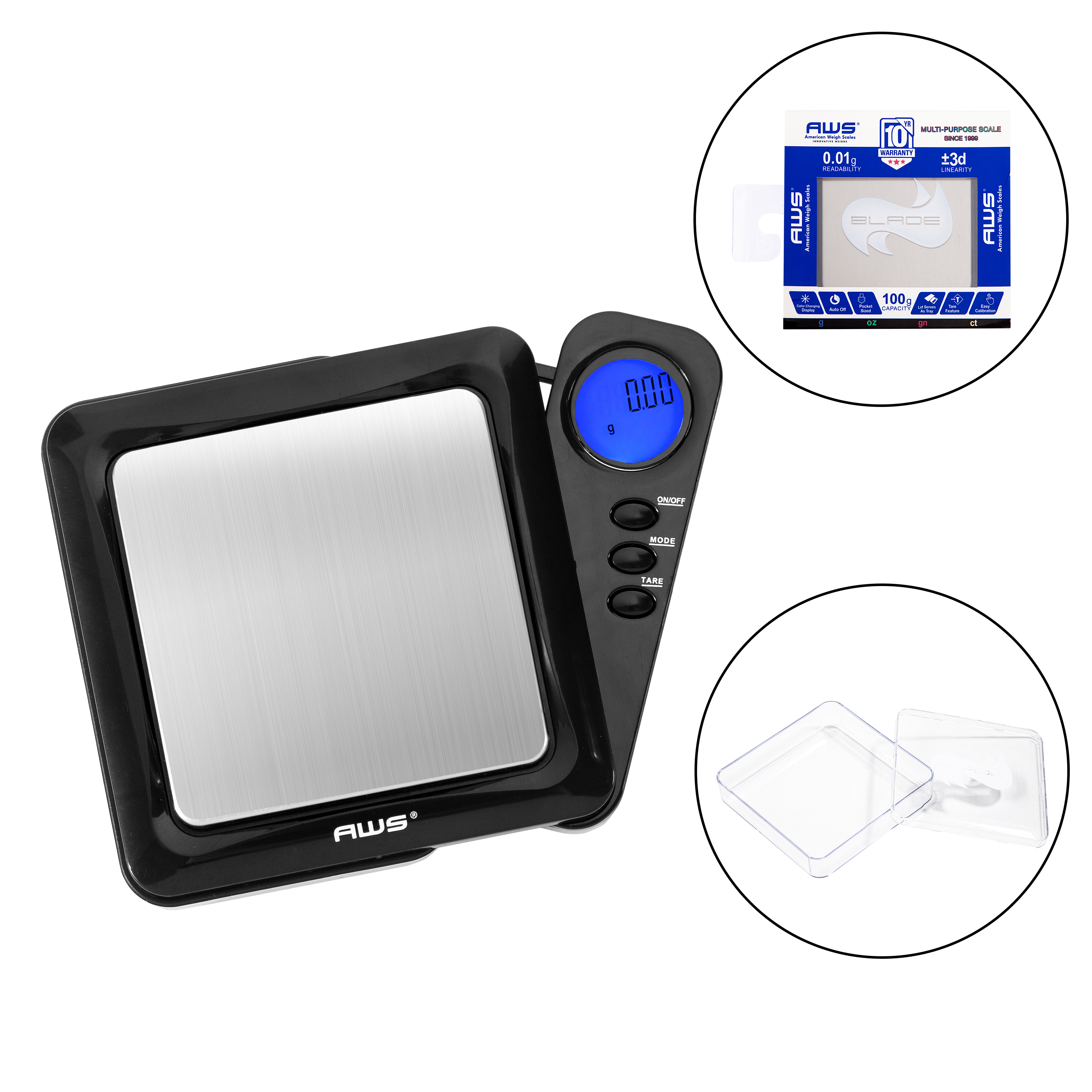 100g x 0.01g - Digital Pocket Scale, Mini Scale Gram and Ounce, Portable  Travel Food Scale,, 1 unit - Kroger