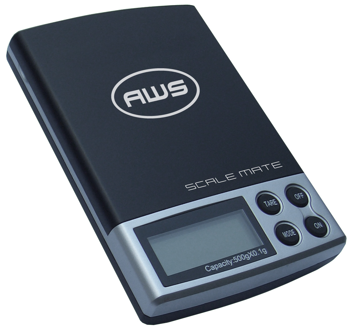 American Weigh Scales Signature Series Black AWS-250-BLK Digital Pocket Scale 250 by 0.1 G