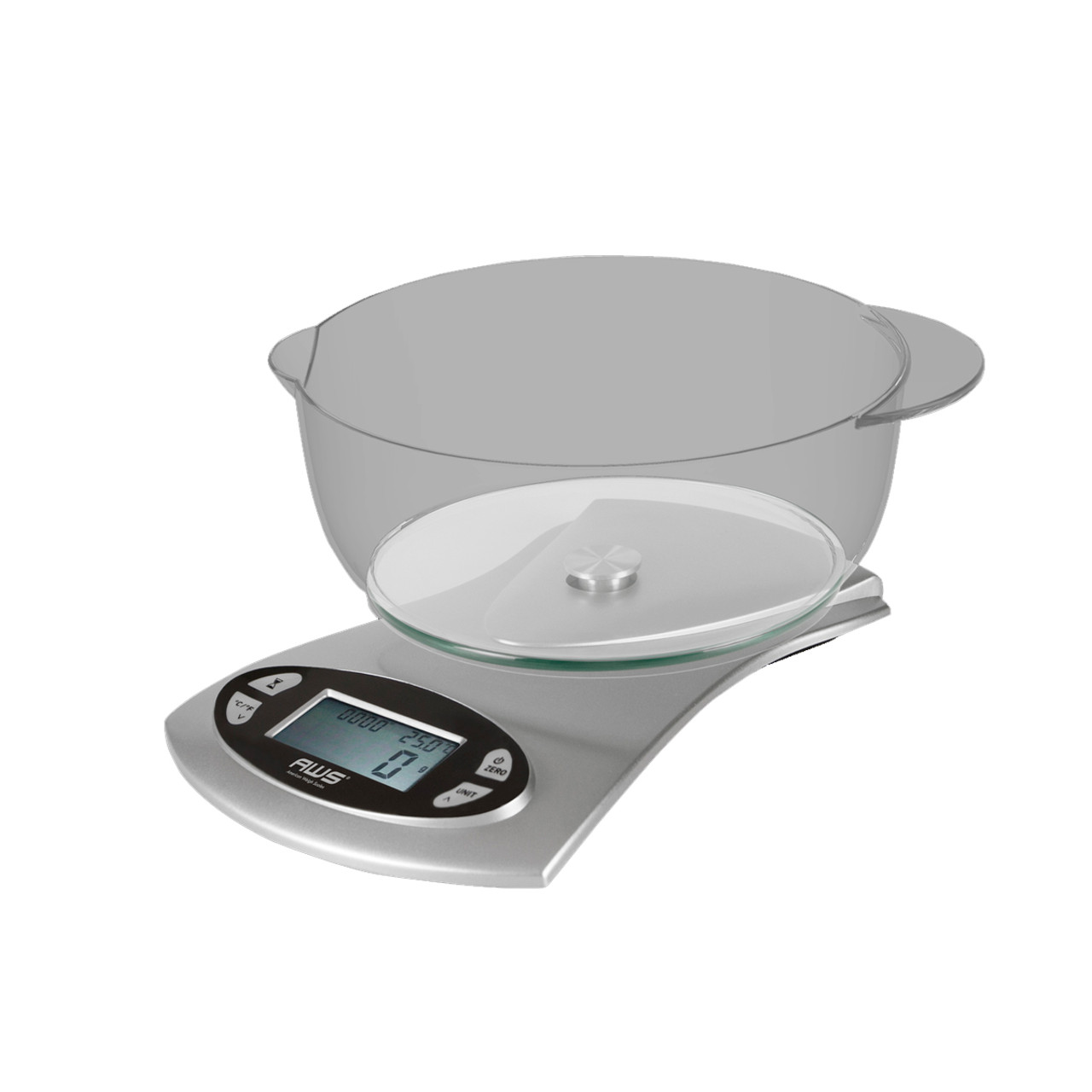 Balance de Cuisine Rechargeable par USB 5kg/0.1g gris