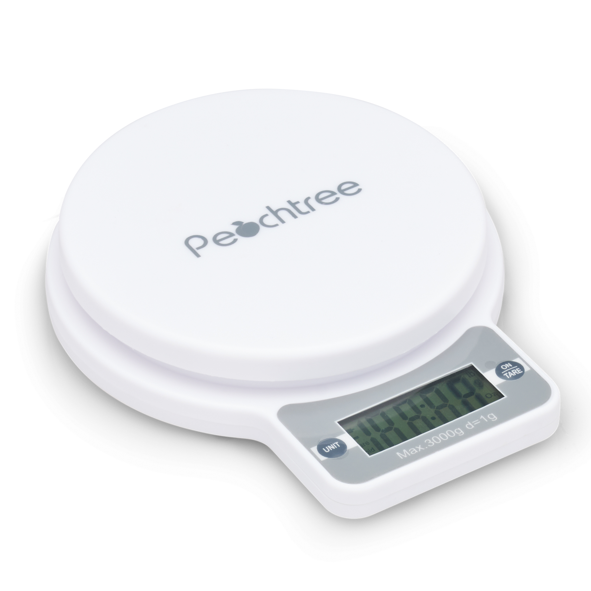 Peachtree Digital Display Kitchen Scale 3000 Grams