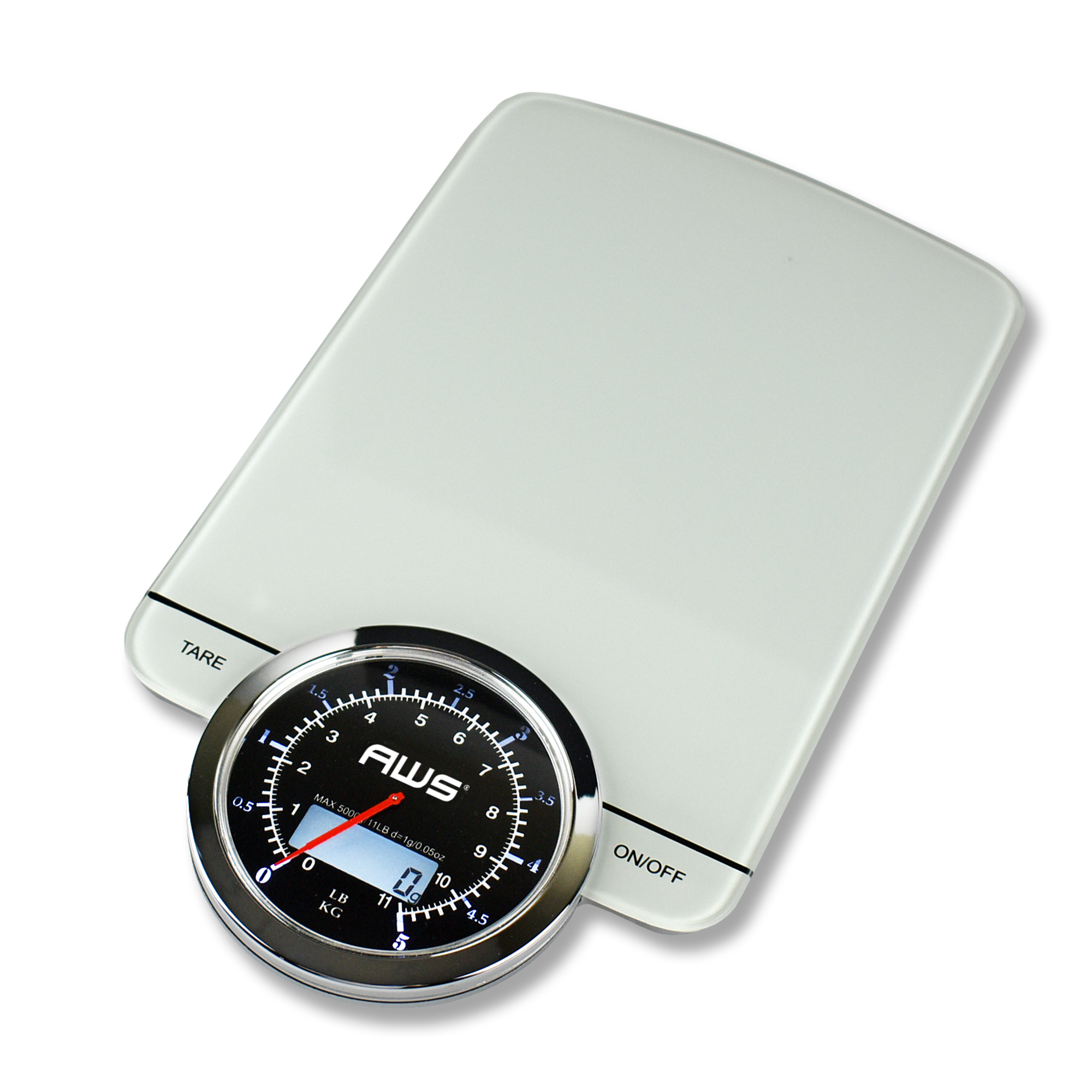 Portable Analog Slim Stainless Steel Kitchen Scale 5Kg