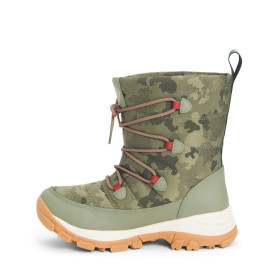 Muck Boot Women's Nomadic Sport AGAT Lace Boots - Olive/Camo