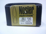 Nosler Bullets 30 Cal (.308), 150 GR Spitzer (50)