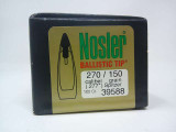 Nosler Bullets 270 Cal (.277), 150 GR Spitzer (100)