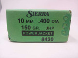 Sierra Bullets 10 mm (.400), 150 GR JHP (100)