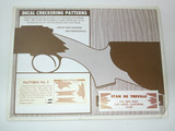 GUN STOCK DECAL CHECKERING PATTERN #5