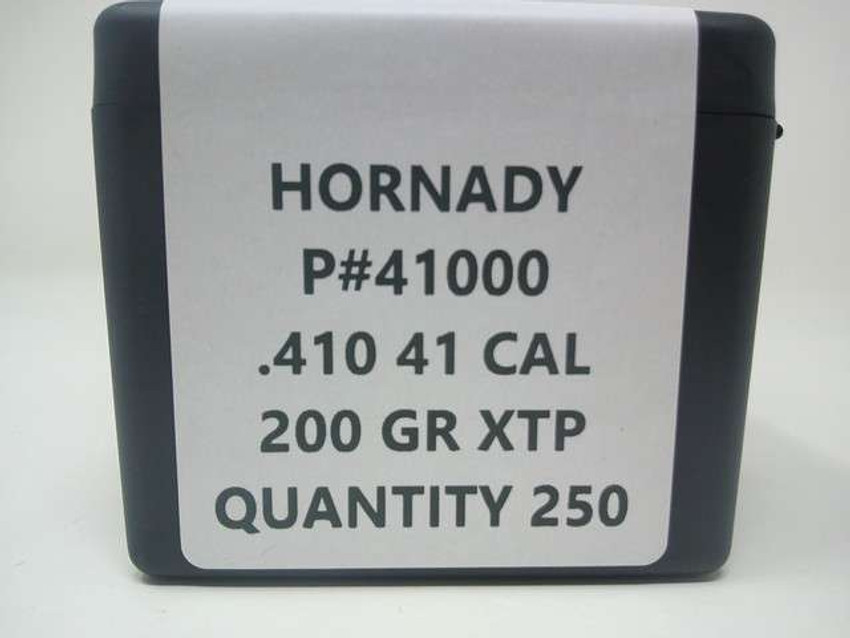 41 CAL/.410", 210 GR. HORNADY XTP 41 CAL/.410", 210 GR. HORNADY XTP