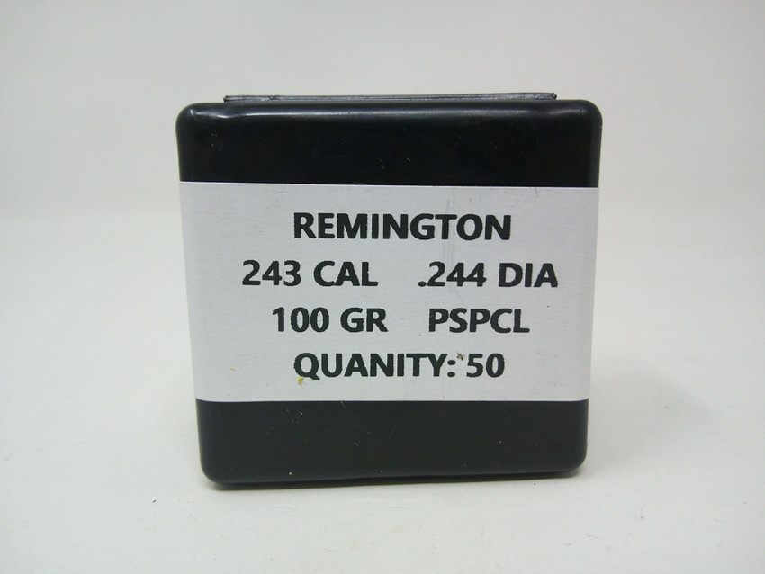 243 CAL/.244" 100 GR. REMINGTON PSPC-LOKT 243 CAL/.244" 100 GR. REMINGTON PSPC-LOKT