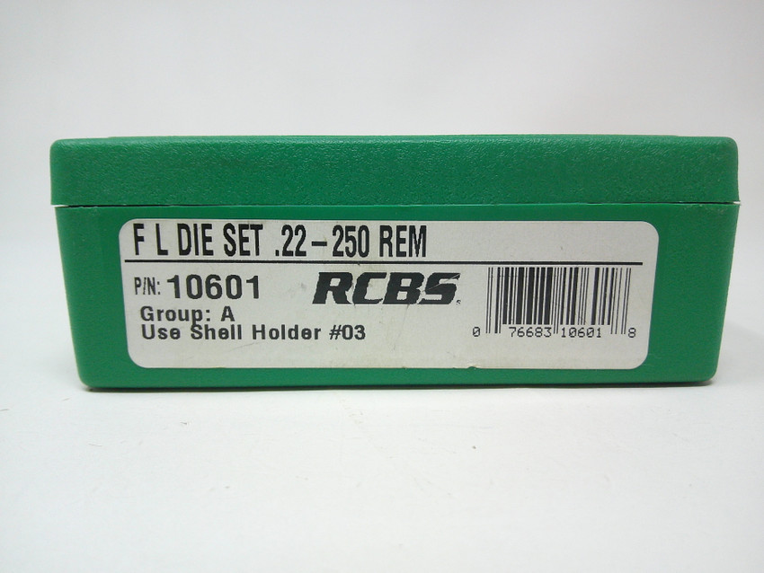 RCBS .22-250 REM DIE SET