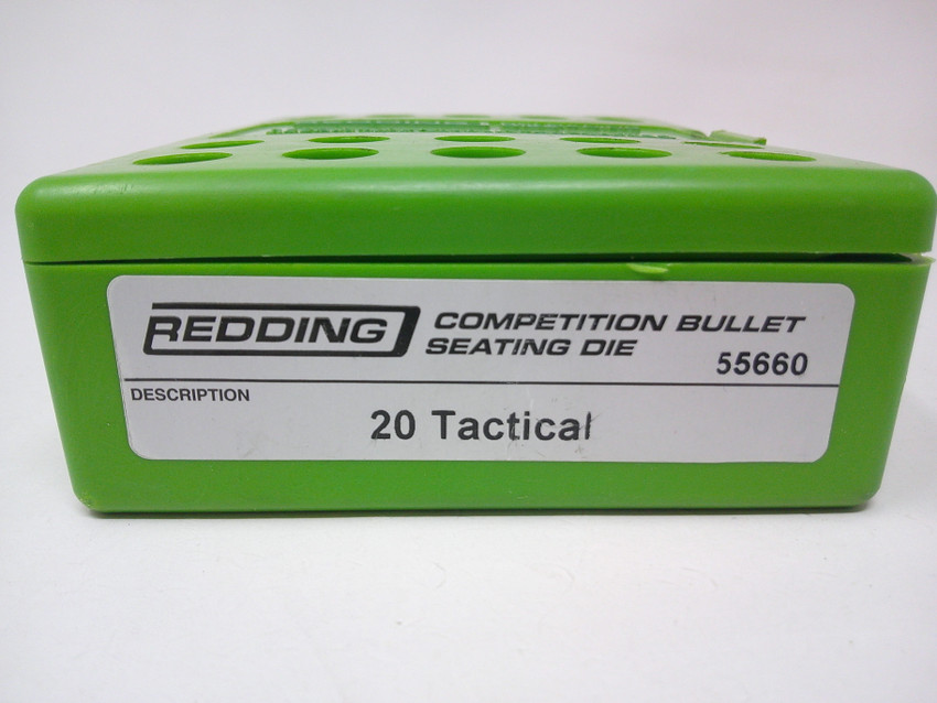 REDDING 20 TACTICAL COMPETITION DIE SET