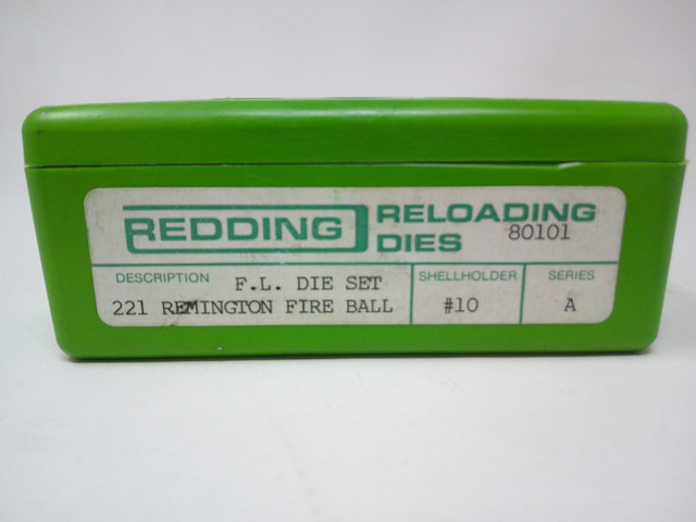 REDDING .221 REM FIREBALL DIE SET