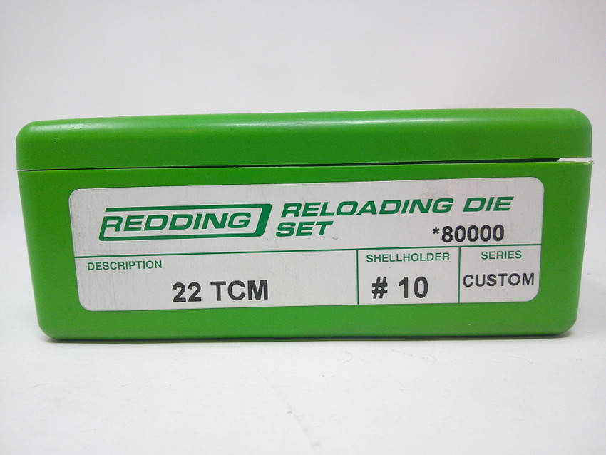 REDDING .22 TCM DIE SET