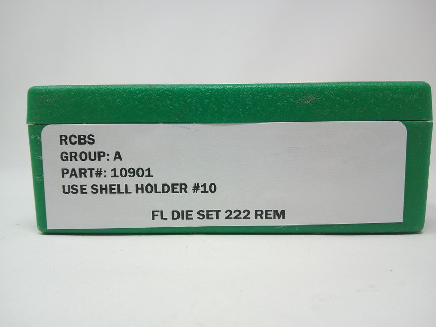 RCBS .222 REM DIE SET