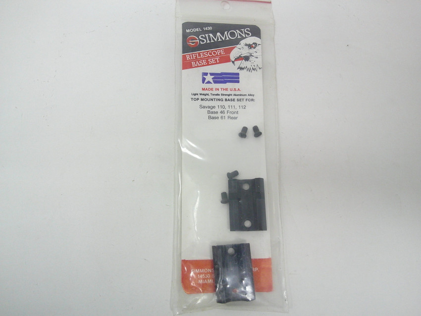 SIMMONS RIFLESCOPE BASE SET