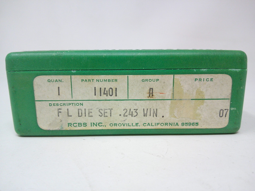 RCBS .243 WIN DIE SET