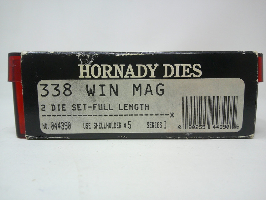 HORNADY 338 WIN MAG DIE SET