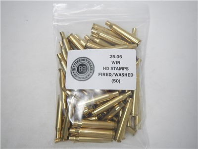 25-06 REM FIRED/WASHED - WINCHESTER HD STAMPS