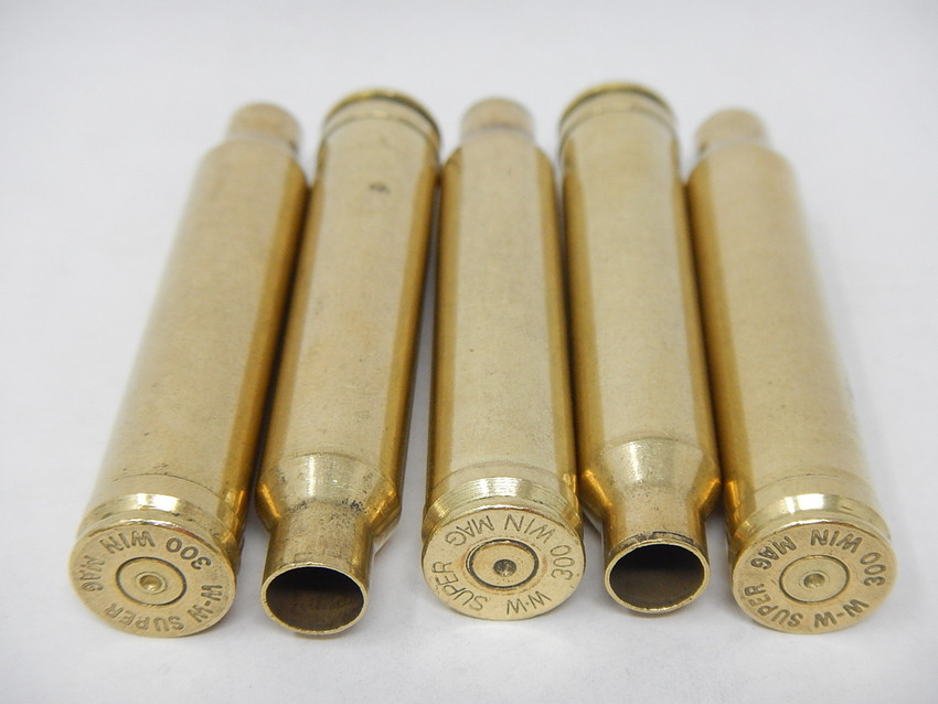 300 WIN MAG FIRED/WASHED - WINCHESTER HD STAMPS